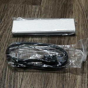 *NEW* Silver 2 Terabyte portable external hard drive for MacBook